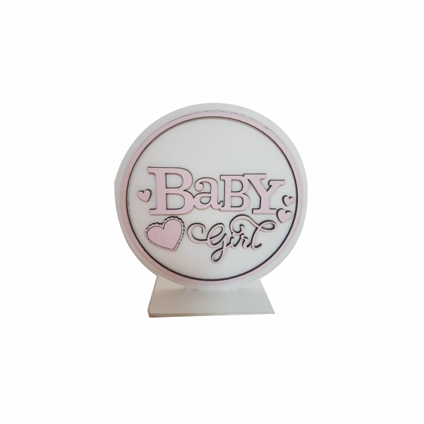 Placa Baby Girl